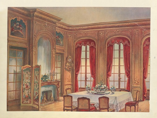 Salle a manger Louis XIV, provenant de la vente Lelong….