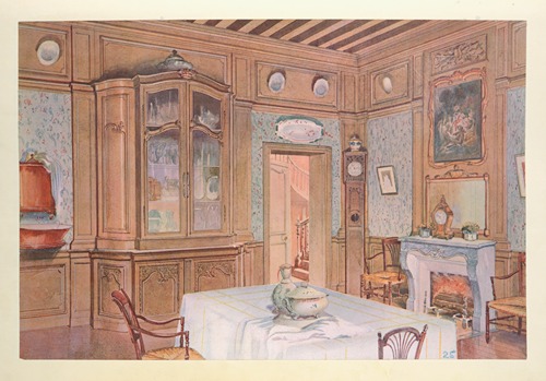 Salle a manger Louis XV de campagne en chêne….