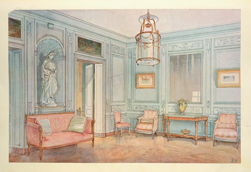 Salon d’attente (Louis XVI) sculpté….