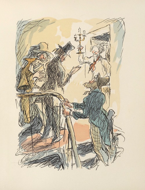 Scènes de la vie de Bohème Pl.03