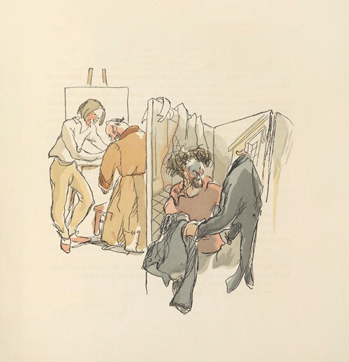 Scènes de la vie de Bohème Pl.06