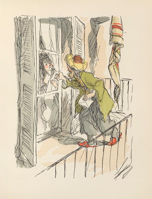 Scènes de la vie de Bohème Pl.08