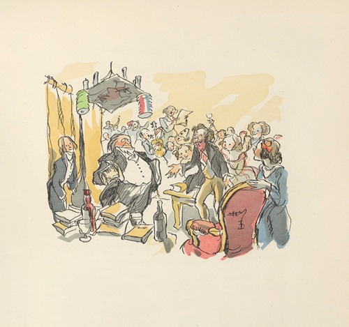 Scènes de la vie de Bohème Pl.09
