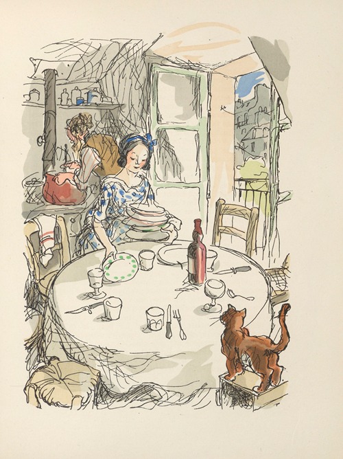 Scènes de la vie de Bohème Pl.19
