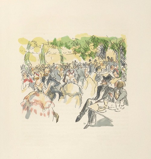 Scènes de la vie de Bohème Pl.20