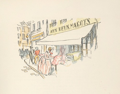 Scènes de la vie de Bohème Pl.25