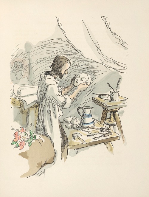 Scènes de la vie de Bohème Pl.28