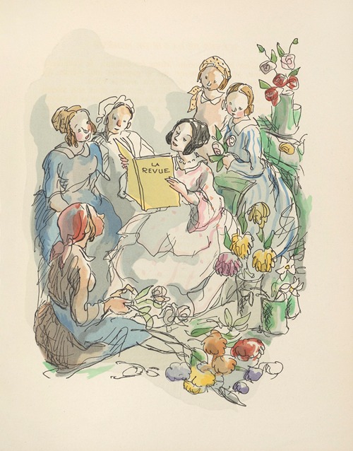 Scènes de la vie de Bohème Pl.33