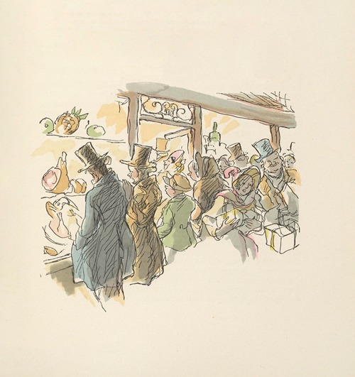 Scènes de la vie de Bohème Pl.34