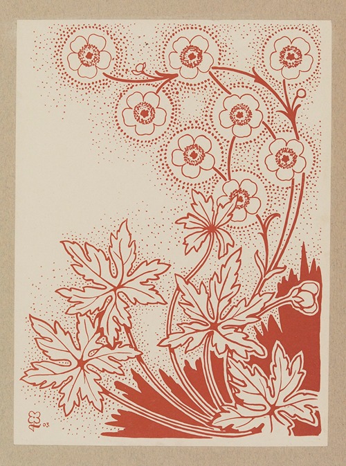 Compositions ornementales pour le cuir et la pyrogravure Pl.01