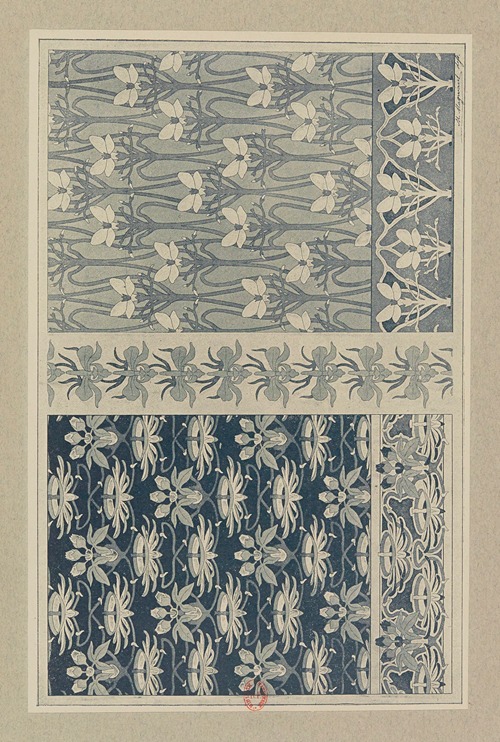 Compositions ornementales pour le cuir et la pyrogravure Pl.07