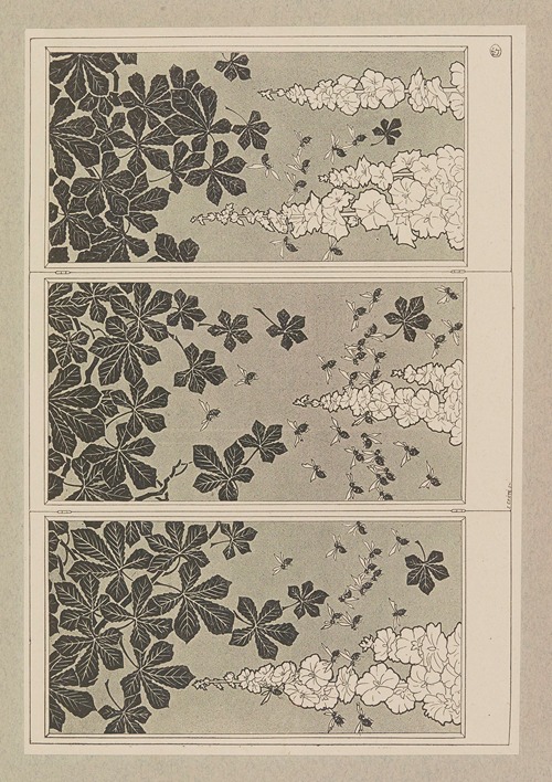 Compositions ornementales pour le cuir et la pyrogravure Pl.14