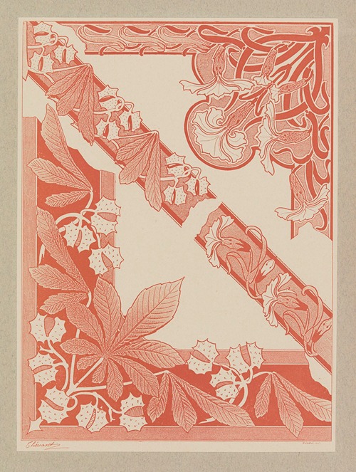 Compositions ornementales pour le cuir et la pyrogravure Pl.17