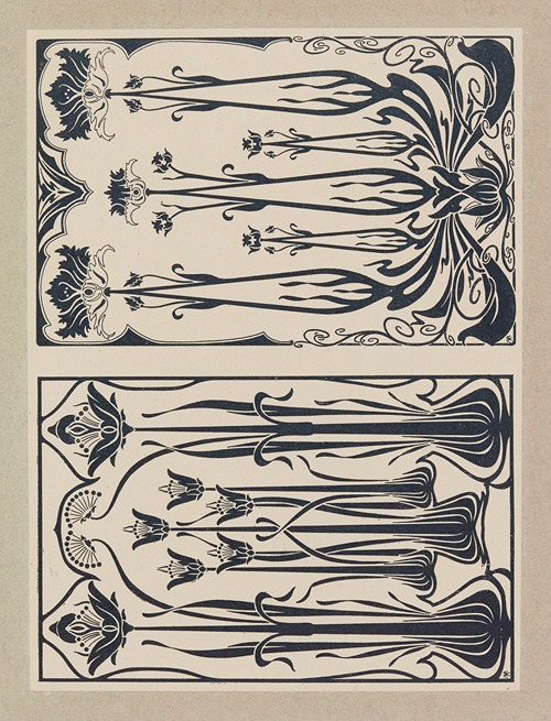 Compositions ornementales pour le cuir et la pyrogravure Pl.19