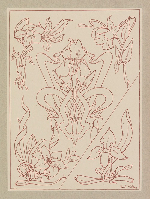 Compositions ornementales pour le cuir et la pyrogravure Pl.21