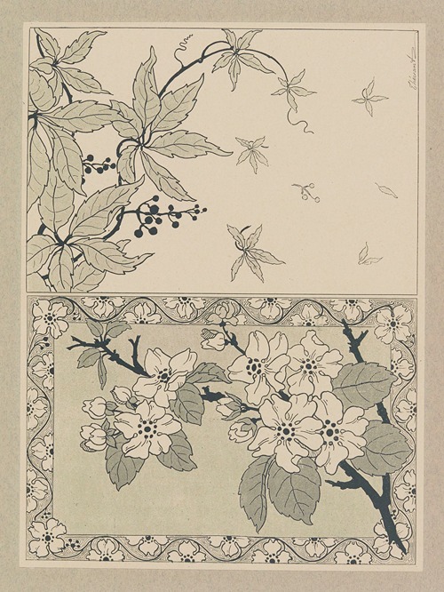 Compositions ornementales pour le cuir et la pyrogravure Pl.22