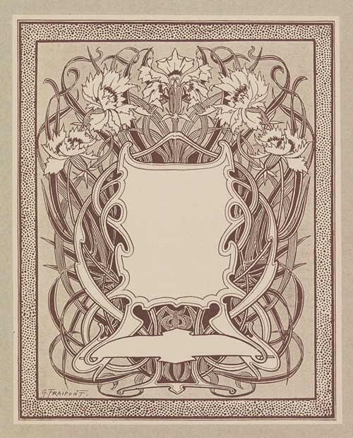 Compositions ornementales pour le cuir et la pyrogravure Pl.25