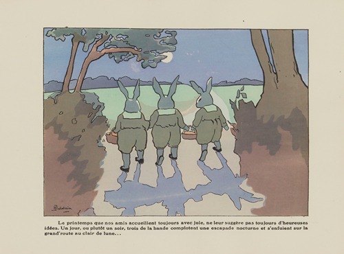 Histoire de six petits lapins Pl.07