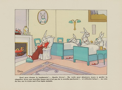 Histoire de six petits lapins Pl.09