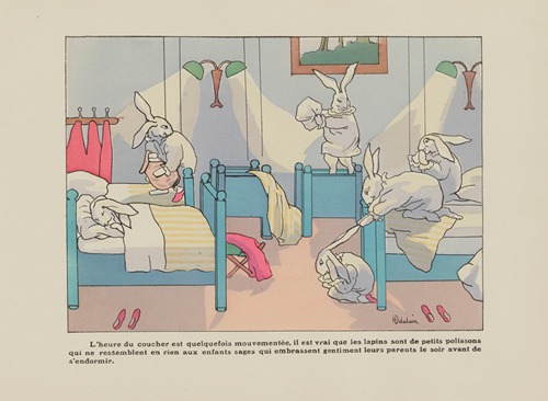 Histoire de six petits lapins Pl.13