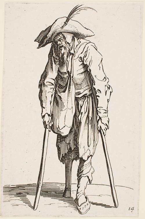 The Beggar with the Wooden Leg