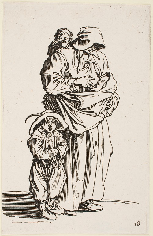 The Mother and her Three Children