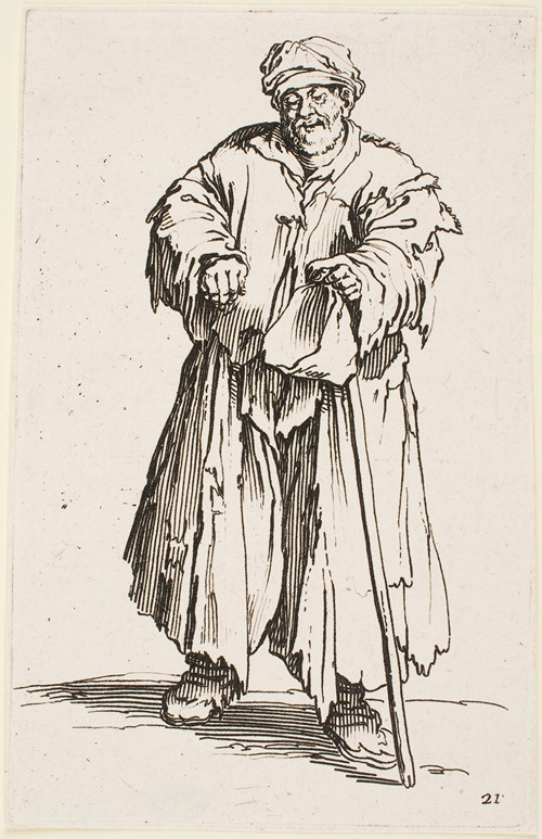 The Beggar with Downcast Eyes