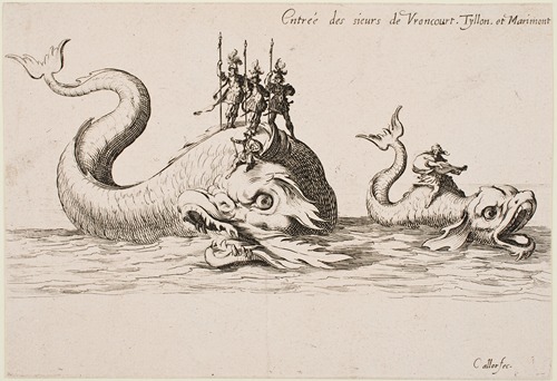Entrance of MM. de Vroncourt, Tyllon et Marimont
