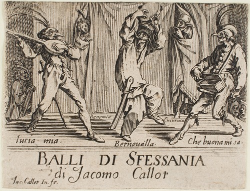 Frontispiece to Balli di Sfessania