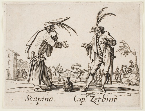 Scapino and Cap. Zerbino