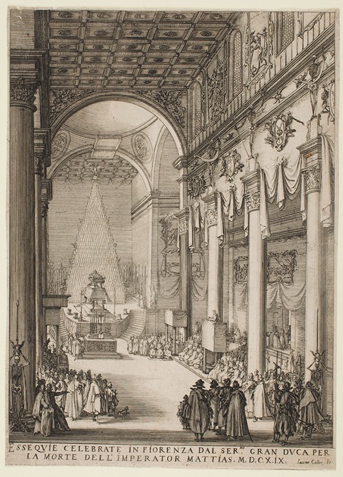 The Catafalque of the Emperor Matthias