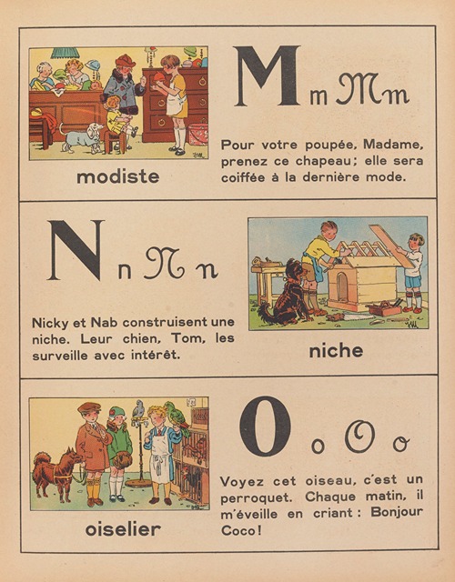 A.B.C. des métiers – abécédaire Pl.07