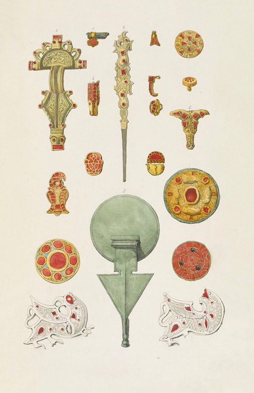 Monuments antiques dessinés Pl.136