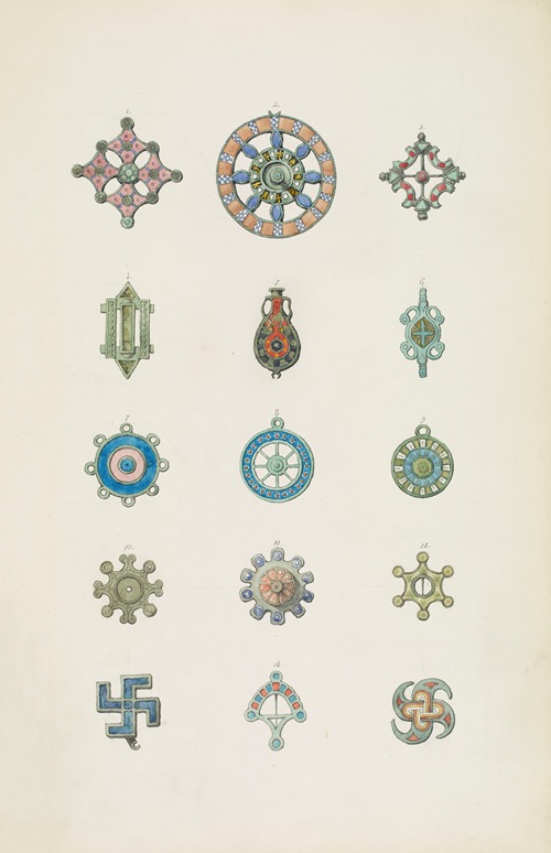 Monuments antiques dessinés Pl.143