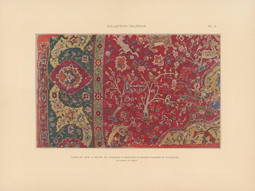 La collection Kelekian; Étoffes & tapis d’Orient & de Venise Pl.005