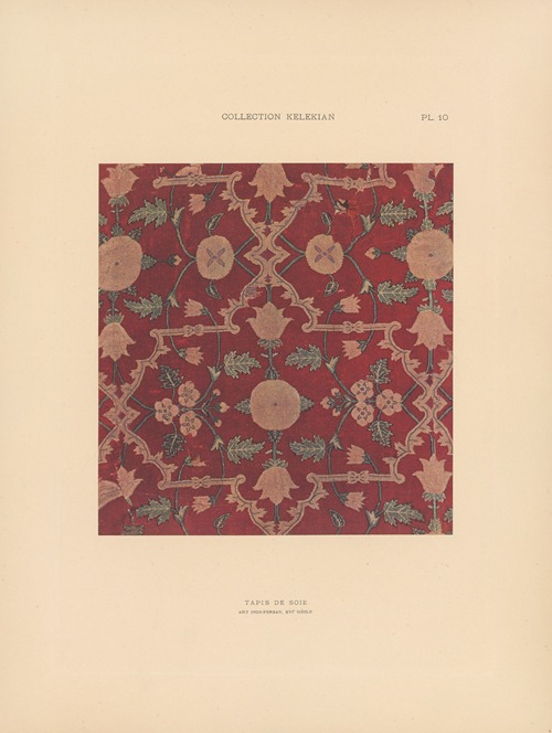 La collection Kelekian; Étoffes & tapis d’Orient & de Venise Pl.010