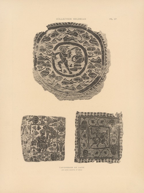 La collection Kelekian; Étoffes & tapis d’Orient & de Venise Pl.017