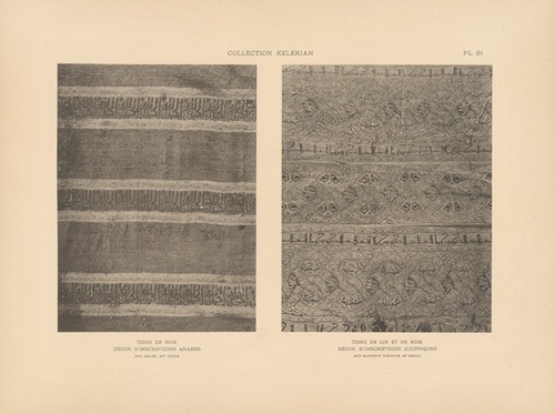 La collection Kelekian; Étoffes & tapis d’Orient & de Venise Pl.021