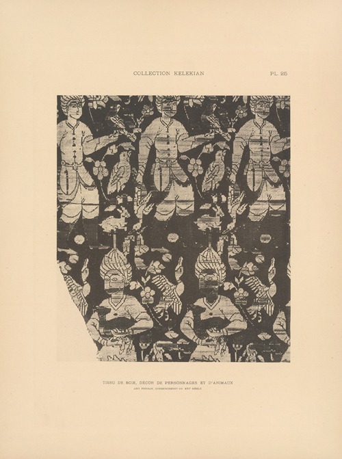 La collection Kelekian; Étoffes & tapis d’Orient & de Venise Pl.025