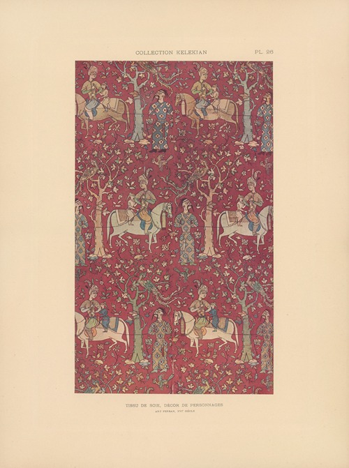 La collection Kelekian; Étoffes & tapis d’Orient & de Venise Pl.026