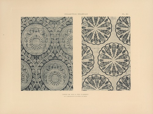 La collection Kelekian; Étoffes & tapis d’Orient & de Venise Pl.030
