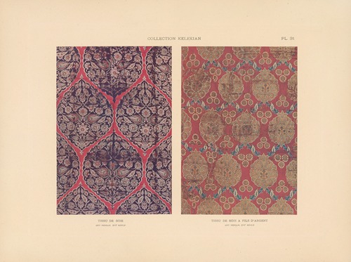 La collection Kelekian; Étoffes & tapis d’Orient & de Venise Pl.031