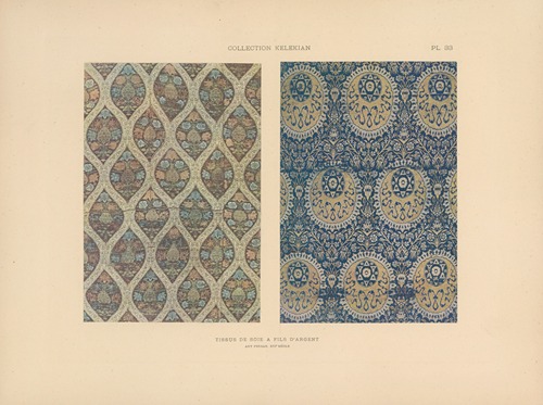 La collection Kelekian; Étoffes & tapis d’Orient & de Venise Pl.033