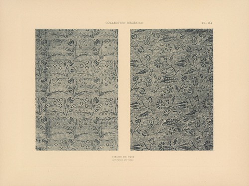 La collection Kelekian; Étoffes & tapis d’Orient & de Venise Pl.034