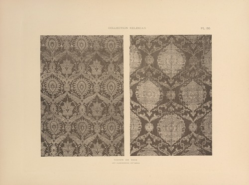La collection Kelekian; Étoffes & tapis d’Orient & de Venise Pl.035