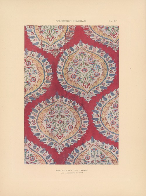La collection Kelekian; Étoffes & tapis d’Orient & de Venise Pl.040