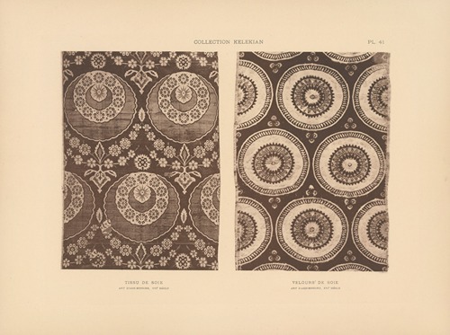 La collection Kelekian; Étoffes & tapis d’Orient & de Venise Pl.041