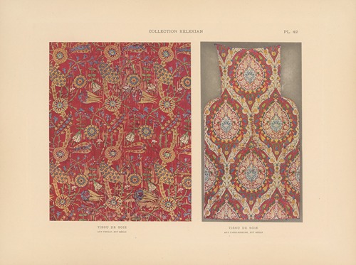 La collection Kelekian; Étoffes & tapis d’Orient & de Venise Pl.042