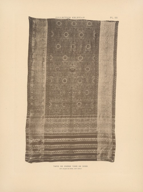 La collection Kelekian; Étoffes & tapis d’Orient & de Venise Pl.055
