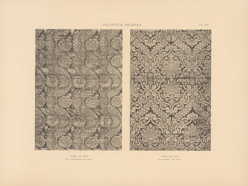 La collection Kelekian; Étoffes & tapis d’Orient & de Venise Pl.059